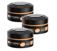 Fonex Gummy Styling Wax Bright Finish Shine 150 ml Hair Wax Styling Wax (Pack of 3)