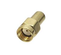 FonFou 2Pcs Dummy Load RP-SMA RPSMA 1W Watt Male Jack RF Coaxial Termination Loads DC- 2.5GHz 50Ohm RF Coaxial Connector