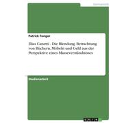 Fonger - Elias Canetti - Die Blendung. Betrachtung von Bchern Mbeln - X555z