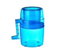 FONGKNOX 1.2L Portable Manual Hand Crank Ice Crusher Slushy Maker Ice Grinding Machine for Preparing Shaved Cocktails
