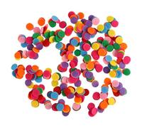 FONGKNOX 1000Pcs Round Felt Circles 15mm Felt Craft Pads Replacement Refill Pads Colored Non-Woven Discs for DIY Sewing Handcraft Projects Craft Making Accessories Mixed Color