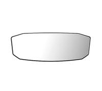 FONGKNOX 24.4x9cm Interior Rearview Mirror Wide-Angle Panoramic Rearview Universal Mirror for Car or Truck Cabin