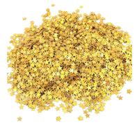 FONGKNOX 30g Star Sequins Confetti Gold Confetti 10mm Table Decorations Sprinkles Metallic Glitter Foil Confetti for Wedding Party Baby Shower Festival DIY Decorations