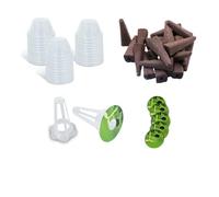 FONGKNOX 30PCS Hydroponic Cultivation System, Indoor Herb Garden Kit Hydroponic Replacement Propagation Sponge Cultivation Box