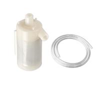 FONGKNOX Micro Submersible Mini Water Pump 3V 5V White Micro Submersible Motor Pump with Clear Vinyl Tubing Flexible PVC Tubing for Fish Tank Fountain Aquarium Garden
