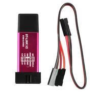FONGKNOX V2 Programmer Emulator Downloader Shell Programming Unit with F2F Jumper Cable Aluminium Casing 3.3V 5V Downloader Programmer