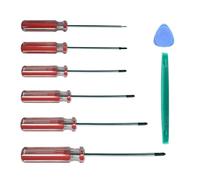 Fongmore 6 Pcs Tri-Wing Screwdriver Set Y Type 1.5mm 2.0mm 3mm 4mm 5mm 6mm Tri-Point Screwdriver Kit Precision with Magnetic Multifunctional Hand Tool