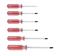 Fongmore 6 Pcs Triangle Head Magnetic Screwdrivers Set 1.8mm 2.0mm 2.3mm 2.7mm 3.0mm 4.2mm Triangle Screws Driver Tool Kit for Fixing Electronic Toys Battery Disassemble