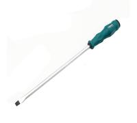 Fongmore Extra Long Total 14 Inches/360mm Length Slotted Flat Screwdriver Magnetic Demolition Screwdriver Shank S2 Steel With Ergonomic Handle (10 Inches, Flat)
