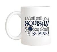 Fonhark - Finding Nemo Coffee Mug, I Shall Call You Squishy, Dory, Finding Dory, Finding Nemo Quote, 11 Oz Novelty Coffee Mug/Cup, White