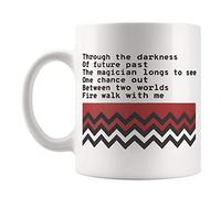 Fonhark - Fire Walk With Me - Complete Poem - Twin Peaks Coffee Mug, 11 Oz Novelty Coffee Mug/Cup, White