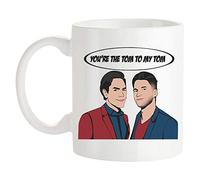 Fonhark - Vanderpump Rules, Tom Sandoval & Tom Schwartz, Inspired Coffee Mug Funny Best Friend, Reality TV Pop Culture, 11 Oz Novelty Coffee Mug/Cup, White