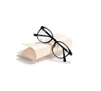 FONHCOO Blue Light Blocking Glasses Women Men Computer Eyeglasses,TR90 Fashion Round Transparent Anti Blue Light Glasses with Anti Eyestrain & UV Glare for Gaming & Reading