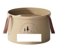 FonHNDG Camping Folding Bucket 6.8/12L Waterproof Foldable Sink