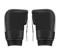 FonHNDG Motorcycle Handlebar Gloves 1Pair Motorcycle Handlebar Muffs Waterproof Mitts Snowmobile Gloves Winter Thermal E-Bike Cycling Motorbike(Small mouth)