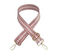 FonHNDG Shoulder Bag Strap Adjustable Straps for Crossbody Messenger Shoulder Bag Accessories Handbag Straps for Crossbody bag, shoulder bag(Pink-gold)