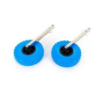FonHNDG Simple Trailer Launching Wheels for Inflatable Boats and Short Distance Beach Moves Heavy Duty Easy to Assemble for Inflatable Boat, Rubber Boat