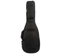 FonHNDG Thickened Electric Guitar Bag Folk Double Shoulder Back Pu Bass Piano Set Velvet Lining for Carrying Guitars(Guitar)