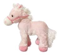 FONI Spotted - Caballo el ctrico de peluche poni interactivo con manchas marron
