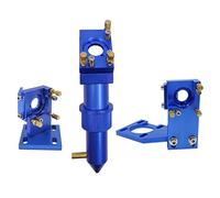FONLAND K40 CO2 Laser Head Set Incl Laser Head & 1st 2nd Mirror Mounts Dia. 20mm FL.50.8mm, for 2030 4060 K40 Laser Engraving Cutting Machine, Blue