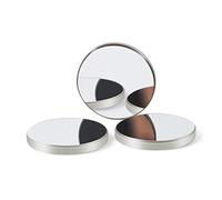 FONLAND Mo Mirror 3PCS, Mo Reflective Lens CO2 Laser Lens Laser Mirror Molybdenum Mirrors for CO2 Laser Engraving Cutting Machine, Dia 25mm Thk 3mm