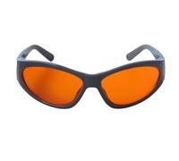 FONLAND Safety Goggles 355 & 532nm Laser Glasses Protective Glasses Shield Protection for UV & Green Laser Safety Goggles (grey)