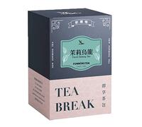 Fonming Tea Jasmine Tea Bags, High Grown Oolong Tea Leaves - Light & Floral, Low Caffeine, Hot and Cold Brew, Semi-Fermented Drink for Health, Individually Wrapped Tea Bags