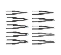 Fonowx 10 x Pyrography Tip Pyrography Wire Pen Tips High Elastic Portable Durable Welding Hot Stamping Wood Burning Wire Tips