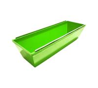 Fonowx 12-inch Drywall Putty Tray with Bar and Tapered Sides. Drywall Masonry Tool Tray.