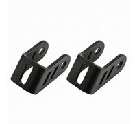 Fonowx 2 Pieces Light Mounting Bracket | Matte Black, Light Brackets, , Curved Brackets, for Motorcycles