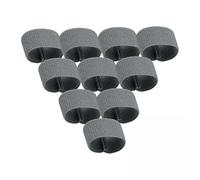 Fonowx 2 X 10 Pieces of Elastic Belt Loops, Nylon Strap Holders for Trouser Belts, 4 Pcs