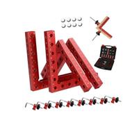Fonowx 4 Pieces Corner Clamps Carpentry Block for The Assembly Photo Frame