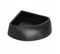 Fonowx 6-Piece Reptile Tray, Reptile Bowl, Reptile Container, Space-Saving Corner Tray, 90 Degree, Solid, Low Risk, Hy, 4 Pcs