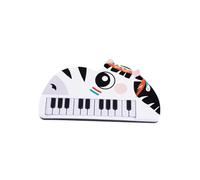 Fonowx Animals Piano Keyboard Toy Electronic Piano Keyboard Digital Music Piano Keyboard, Zebra