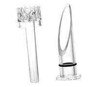 Fonowx Aquarium Surface Skimmer Oil Film Removal Regulator Glass Internal Rotating Basket Suitable for Home Aquariums And Fish Care, 16mm
