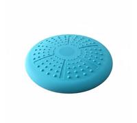 Fonowx Balance Cushion Wobble Cushion Stability Pad Core With Textured Nodes Air Pump Adjustability And Build Suitable for plans balance ankle control, Blue, Light Blue, 34CM