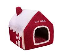 Fonowx Cat Bed, Pet House, Kitten Nest, Cave for Kitten, Hamster, Poodle