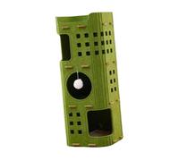 Fonowx Cat Hideaway with Toys, Multi-layer Structure for Kittens And Cats, Green Three Layer