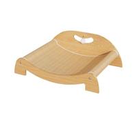 Fonowx Cat Scratching Post Cat Scratching Nest for Sleeping, Playing, Stretching And Rest Cat Lounge Chair Sisal Scratching Board for Medium Cats, L with backrest ball