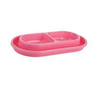 Fonowx Cat Shells for Food And Water, Double Food in The Home, Easy to Clean, Dog Plates, Cat Food, Pink, S