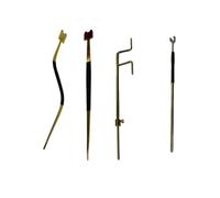 Fonowx Cello Tool Set Setter Retriever Clamp Tools Metal Construction For Efficient Positioning And Guidance Suitable for violin family technicians workshop maintenance repair apprentices