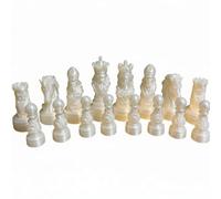 Fonowx Chess Board Game 3D Printed Chessmen Decorative Figures Sculpted Pieces With PLA And Contemporary Style Suitable for home decoration study display office decor gift collection