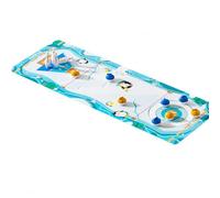 Fonowx Children Board Game Portable Sliding Sport Mat With Rubber Base And Steel Balls For Tabletop Hockey Action Suitable For Family Gathering Kids Playroom Fun, 5-in-1 High-End Version