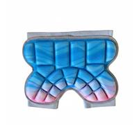 Fonowx Children Pants Padded Shorts Hip Shorts With EVA Mesh Breathability Suitable for skating roller skating skateboarding early training playground use , Pink Blue , Youth M 60-90 Jin