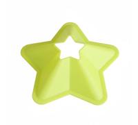 Fonowx Children Training Disc Agility Marker Exercise Cone With Flexible PE Material And High Visibility Matte Finish For Sports School Playground Fitness Classes Weekend, Fluorescent Green
