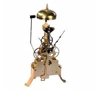 Fonowx Clock Movement Visible Gear Mechanism Skeleton Motor Replacement Kit Electronic Timekeeping Module Suitable for clock repair new builds home decoration