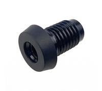 Fonowx Cue Screw Billiard Cue Butt Screw Connector Extension Joint Adapter Secure Aluminum Rubber Build Stable Fit Reliable Joint Suitable for billiard rooms club use home tables
