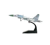 Fonowx Diecast Model 1:100 SCALE SU 27 Aircraft Collection Fighter Airplane with Base for Office