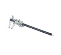 Fonowx Digital Measuring Caliper Electronic Vernier Caliper Tool With Easy Read Screen Stainless Steel Construction External Measurement Contacts Accurate, 0-200mm