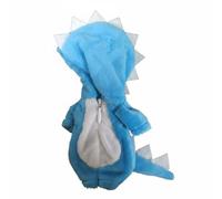 Fonowx Dinosaur Costume Doll Outfit Jumpsuit Clothes Feel And Front Suitable for OB11 Figures Small Ball Jointed Dolls Indoor Display Outdoor , Blue-white